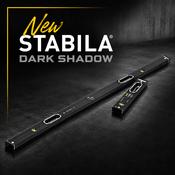 Stabila Dark Shadow Spirit Level Set – 183cm &amp; 140cm image
