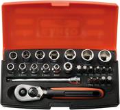 Bahco 1/4in Drive Socket Set - 25pc