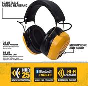 DeWALT Bluetooth hearing protector
