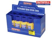 Hi-Vis Nylon Brick Line 100m (330ft)