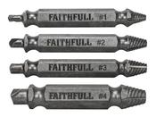 Screw Extractor Set - 4pc