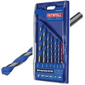 Faithfull Multi Construction Drill Set - 7pc image