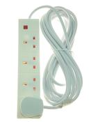 Powermaster 4 Gang 5 Meter 13Amp Extension Lead