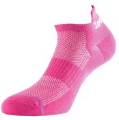 1000 Mile Womens Trainer Liner Sock - Pink