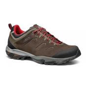 Asolo Mens ACADIA LTH GTX Shoe - Dark Brown/FrostGrey: 9 UK