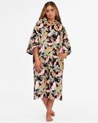 Billabong Womens Hooded Pouncho Towel - Jungle Night