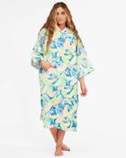 Billabong Womens Hooded Towel - Marine Tropic