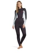 Billabong Womens Launch 3/2 Back Zip Full Wetsuit - Grey: UK 4 / EU 6 / US 2 image