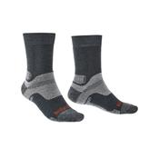 Bridgedale Mens Hike Midweight Merino Performance Boot Sock - Gunmetal: Large - 9 - 11.5UK