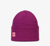 Buff Crossknit Beanie - Orchid image