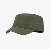 Buff Military Cap Solid - Khaki: XL (10.5 - 12UK)