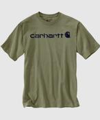 Carhartt Mens Dearborn Relaxed Logo T-Shirt - Dusty Olive: L