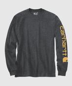 Carhartt Mens Dearborn Relaxed LS Sleeve - Carbon Heather: M image