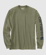 Carhartt Mens Dearborn Relaxed LS Sleeve - Dusty Olive image