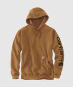 Carhartt Mens Iconic K288 Logo Sweatshirt - Carhartt Brown: S image