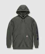 Carhartt Mens Iconic K288 Logo Sweatshirt - Dusty Olive