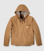 Carhartt Mens Washed Duck Sierra Jacket - Carhartt Brown: S
