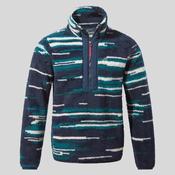 Craghoppers Mens Eccles Half Zip Fleece - Bluenavy Prt: XL