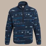 Craghoppers Mens Rawthey Half Zip - Blue Navy Print: M
