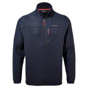Craghoppers Mens Torney Half Zip Fleece - Blue Navy Ml: XXL