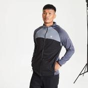 Dare2B Mens Ratified II Stretch Fleece - Methblu/Ebony: M