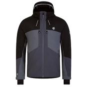 Dare2B Mens Slopeside Ski Jacket - Black/Ebony