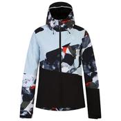 Dare2B Womens Ice Ski Jacket - Lichen Green Abstract/Quiet Blue: 8 image
