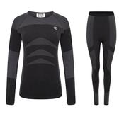 Dare2B Womens In The Zone II B/L Set - Black/Black image
