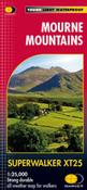 Harvey Maps Mourne Mountains Superwalker Waterproof Map