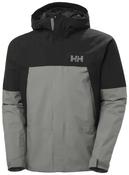 Helly Hansen Mens Banff Insulated Shell Jacket - Concrete: 2XL image