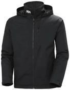 Helly Hansen Mens Crew Hooded Midlayer Jacket 2.0 - Black: 3XL image