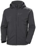 Helly Hansen Mens HP Racing Lifaloft Hooded Waterproof Jacket - Ebony: XL