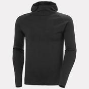 Helly Hansen Mens Lifa Merino Knitevo Hoodie - Black image