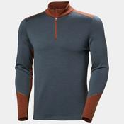 Helly Hansen Mens Lifa Merino Midweight 1/2 Zip - Alpine Frost image