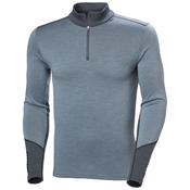 Helly Hansen Mens Lifa Merino Midweight 1/2 Zip - Washed Navy