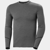 Helly Hansen Mens Lifa Merino Midweight Crew - Concrete: M
