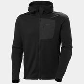 Helly Hansen Mens Versalite Hooded Fleece Jacket - Black: L image