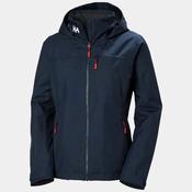 Helly Hansen Womens Crew Hooded Midlayer Jacket 2.0 - Navy: XL