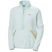 Helly Hansen Womens Rig Fleece 1/2 Zip - Barely Blue image