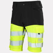 Helly Hansen Workwear Alna 4X HH Connect™ Hi Vis Shorts - Hivis Yellow: C54 / 34-36 W / 33 Leg image