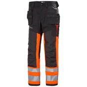 Helly Hansen Workwear Mens Alna 2.0 Cons Pant Cl 1 - Hv Orange/Charcoal : D88 / 29-30 W / 29 Leg image