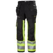 Helly Hansen Workwear Mens Alna 2.0 Cons Pant Cl 1 - Hv Yellow/Ebony: D108 / 38-40 W / 31 Leg image