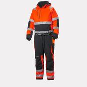 Helly Hansen Workwear Mens Alna 2.0 Hi Vis Insulated Winter Suit - ORANGE/EBON: C60 / 40-42 W / 34 Leg