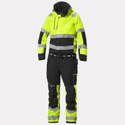 Helly Hansen Workwear Mens Alna 2.0 Hi Vis Waterproof Shell Suit - YELLOW/EBON: C58 / 38-40 W / 34 Leg