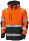 Helly Hansen Workwear Mens Alna 2.0 Shell Jacket - Hv Orange/Ebony: XXL