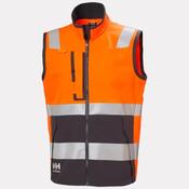 Helly Hansen Workwear Mens Alna 4X Hi Vis Tech Vest - Orange: L