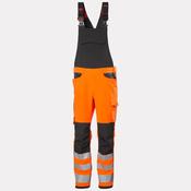 Helly Hansen Workwear Mens Alna 4X Hi Vis Work Bib Class 2 - Orange/Ebony: D104 / 36-38 W / 31 Leg