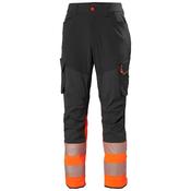 Helly Hansen Workwear Mens ICU BRZ Cargo Pant - Class 1 (Orange/Ebony): C46 / 29-30 W / 31 Leg