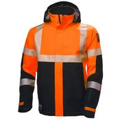 Helly Hansen Workwear Mens ICU Shell Jacket - Orange/Ebony: L