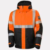 Helly Hansen Workwear Mens ICU Winter Jacket - Orange/Ebony: S